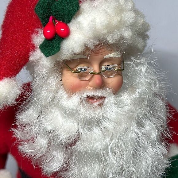 1993 - Holiday Creations    SANTA CLAUS Light-Up Scene    Plays Christmas Carols - Picture 2 of 9